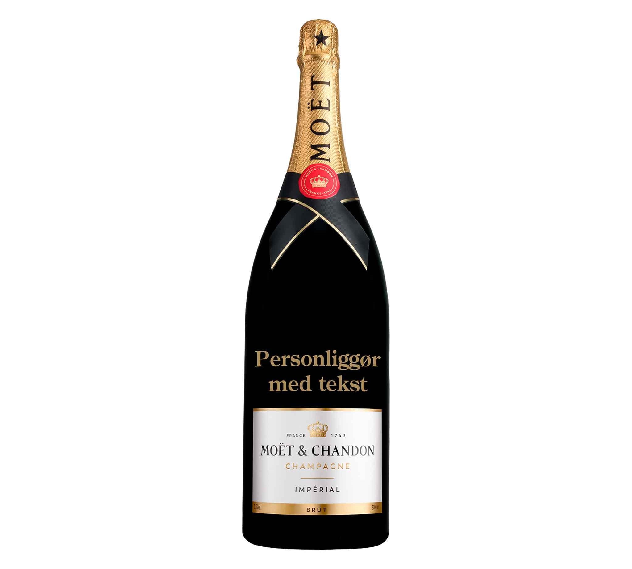 Moët & Chandon Personliggør Moët & Chandon Brut Impérial 3 liter i trækasse - PremiumBottles