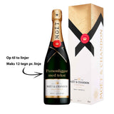 Moët & Chandon Personliggør Moët & Chandon Brut Impérial NV 75 cl. med gaveæske - PremiumBottles