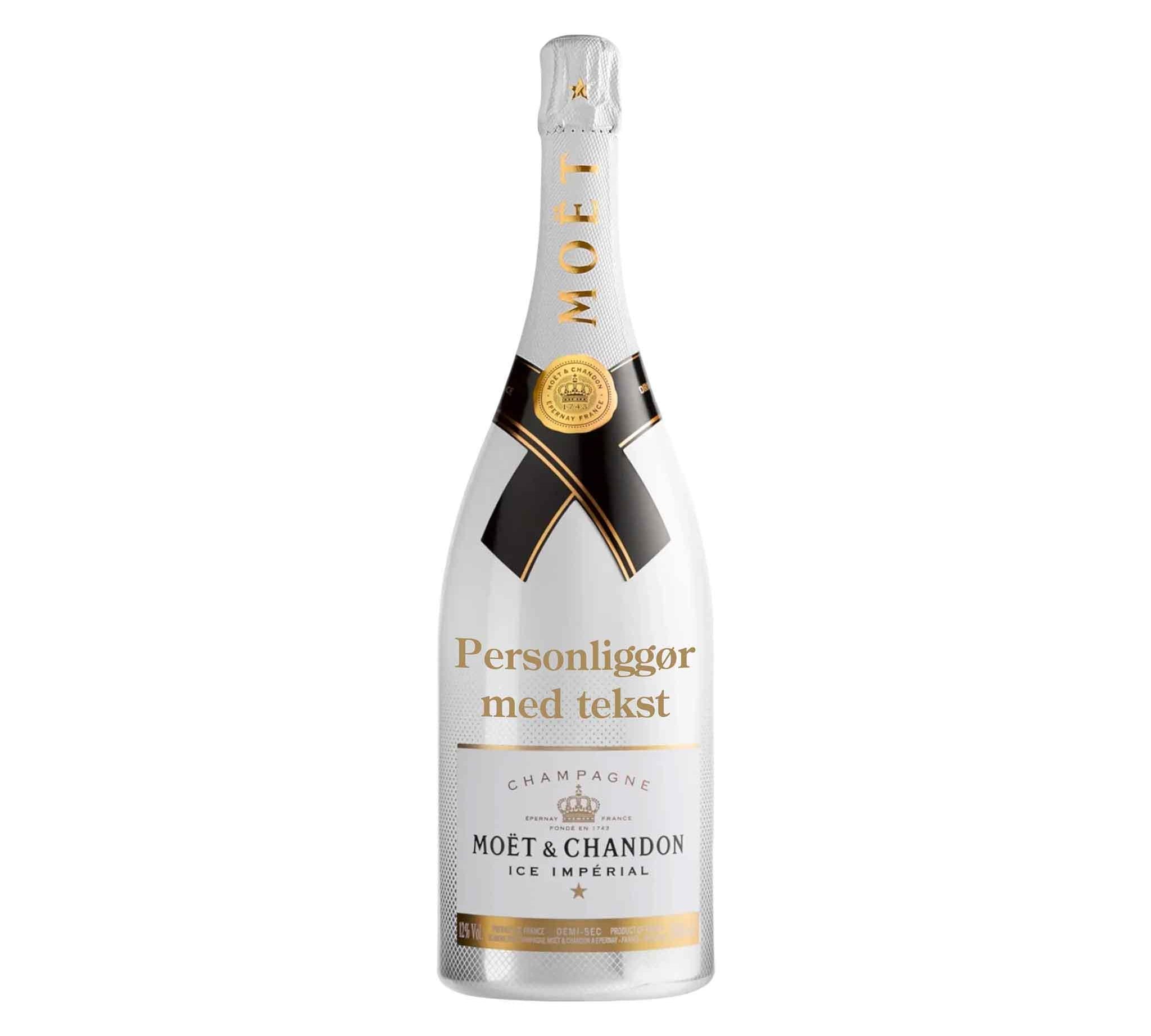 Moët & Chandon Personliggør Moët & Chandon ICE Imperial NV Demi - Sec Magnum 150 cl. - PremiumBottles