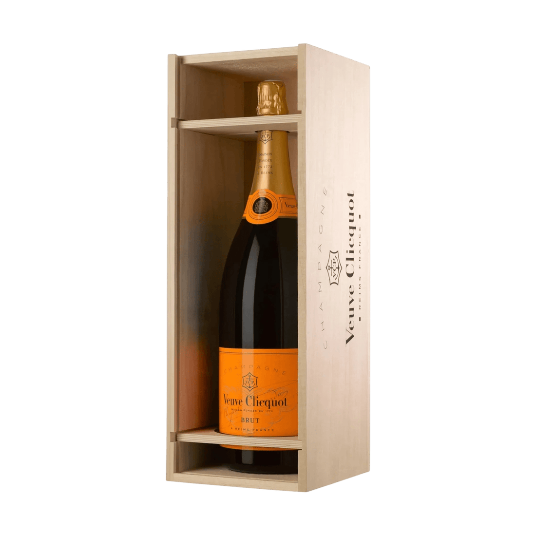 Veuve Clicquot Veuve Clicquot Yellow Label Brut NV 3 Liter med trækasse - PremiumBottles