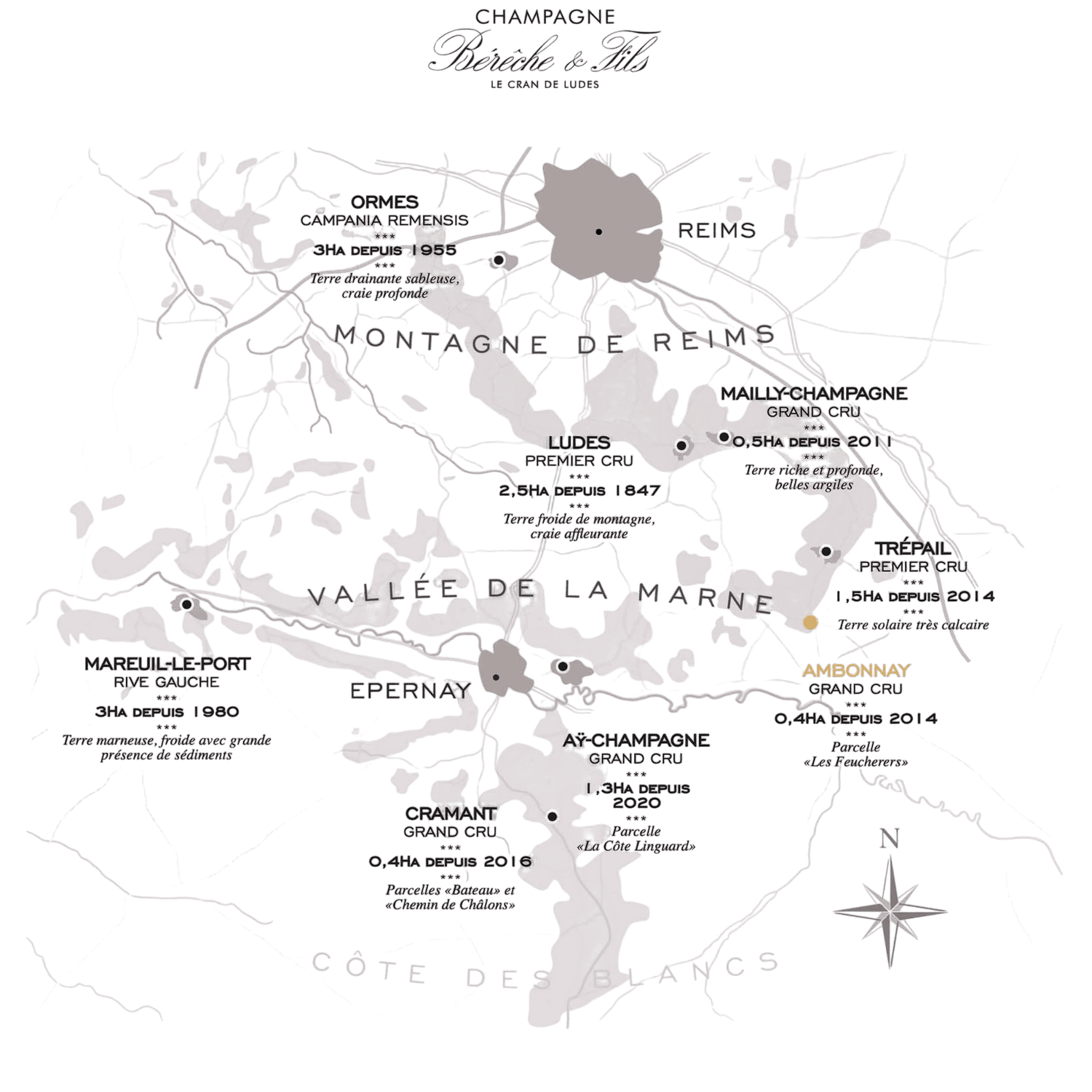 Bérêche et Fils Bérêche et Fils Brut Réserve Vieilles Vignes 75 cl. - PremiumBottles