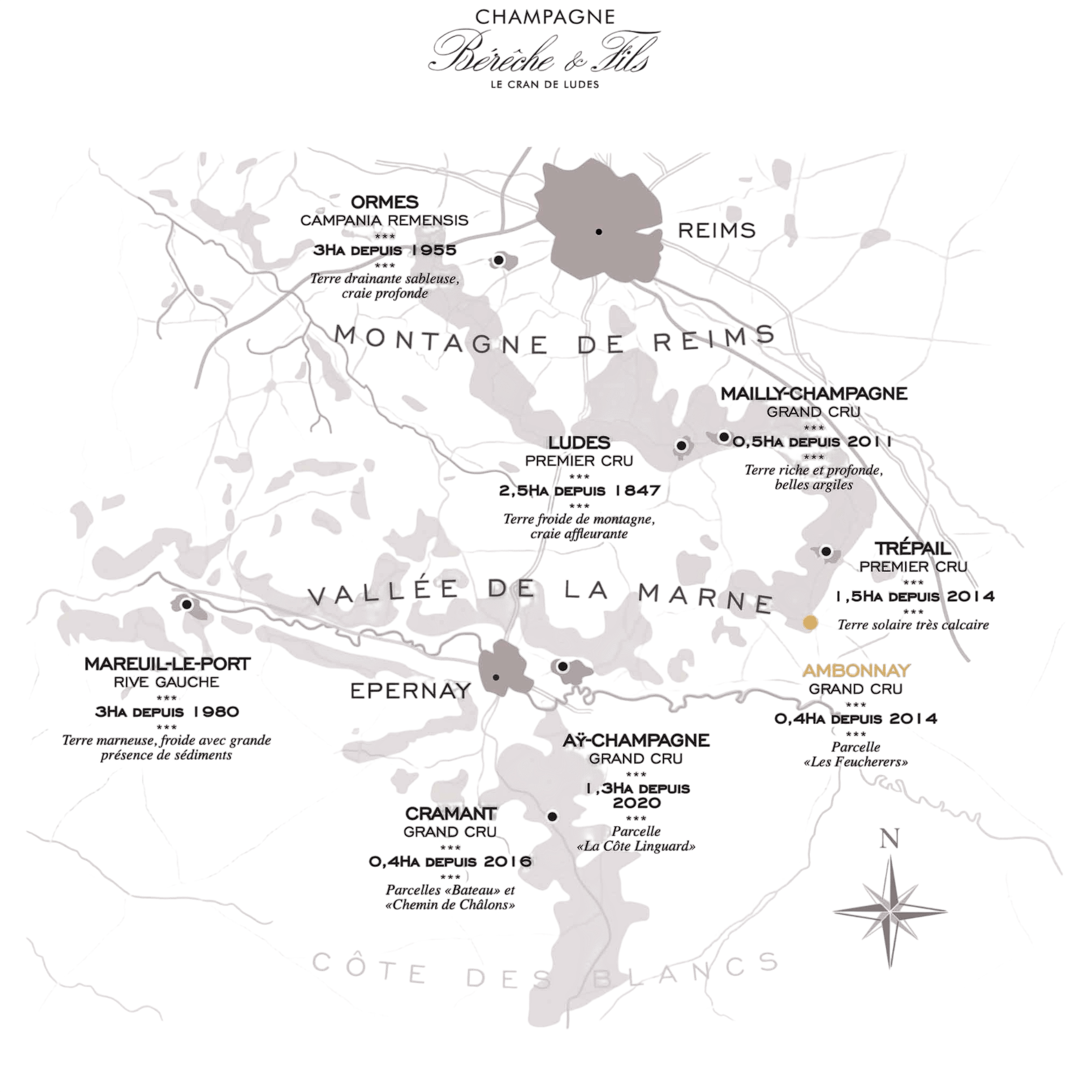 Bérêche et Fils Bérêche et Fils Brut Réserve Vieilles Vignes 75 cl. - PremiumBottles