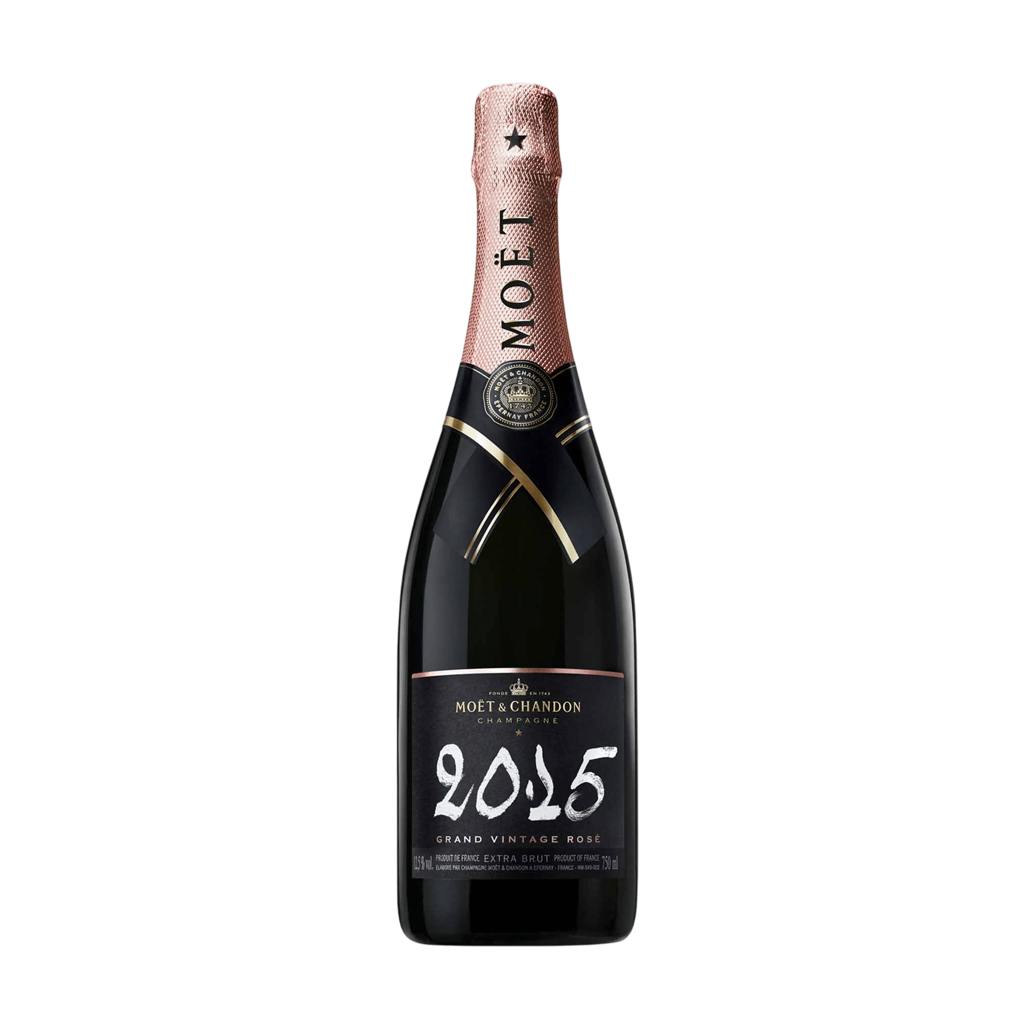 Moët &amp; Chandon Moët &amp; Chandon Grand Vintage 2015 Rosé 75 cl. - PremiumBottles