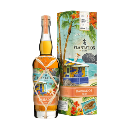 Planteray Plantation Barbados Vintage 2007 Bottled 2023 Rum, 70 cl. 48,7% med gaveæske - PremiumBottles