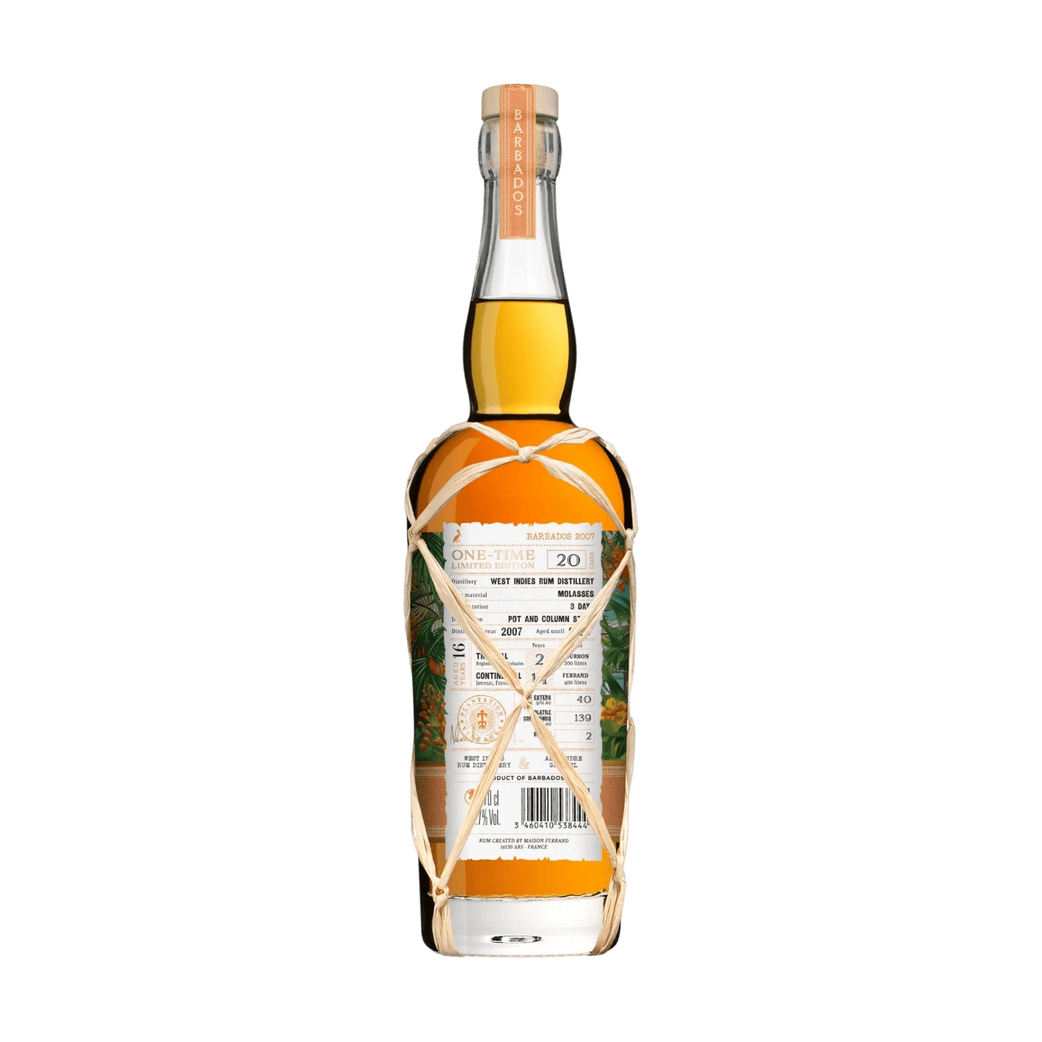 Planteray Plantation Barbados Vintage 2007 Bottled 2023 Rum, 70 cl. 48,7% med gaveæske - PremiumBottles