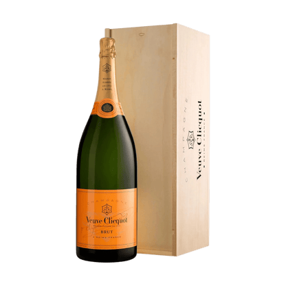 Veuve Clicquot Veuve Clicquot Yellow Label Brut NV 3 Liter med trækasse - PremiumBottles