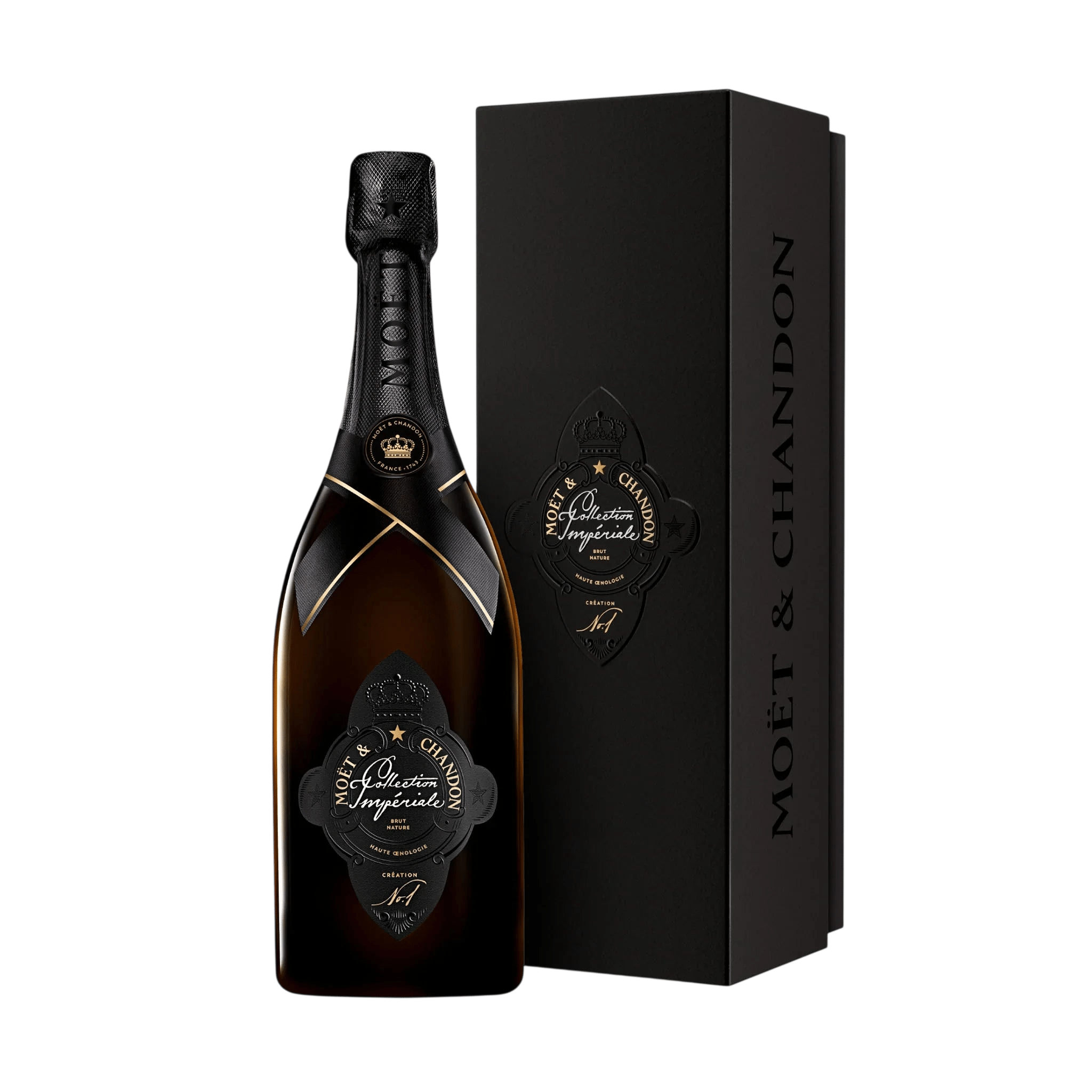 Moët &amp; Chandon Moët &amp; Chandon Collection Impériale Creation No.1, 75 cl. med gaveæske - PremiumBottles