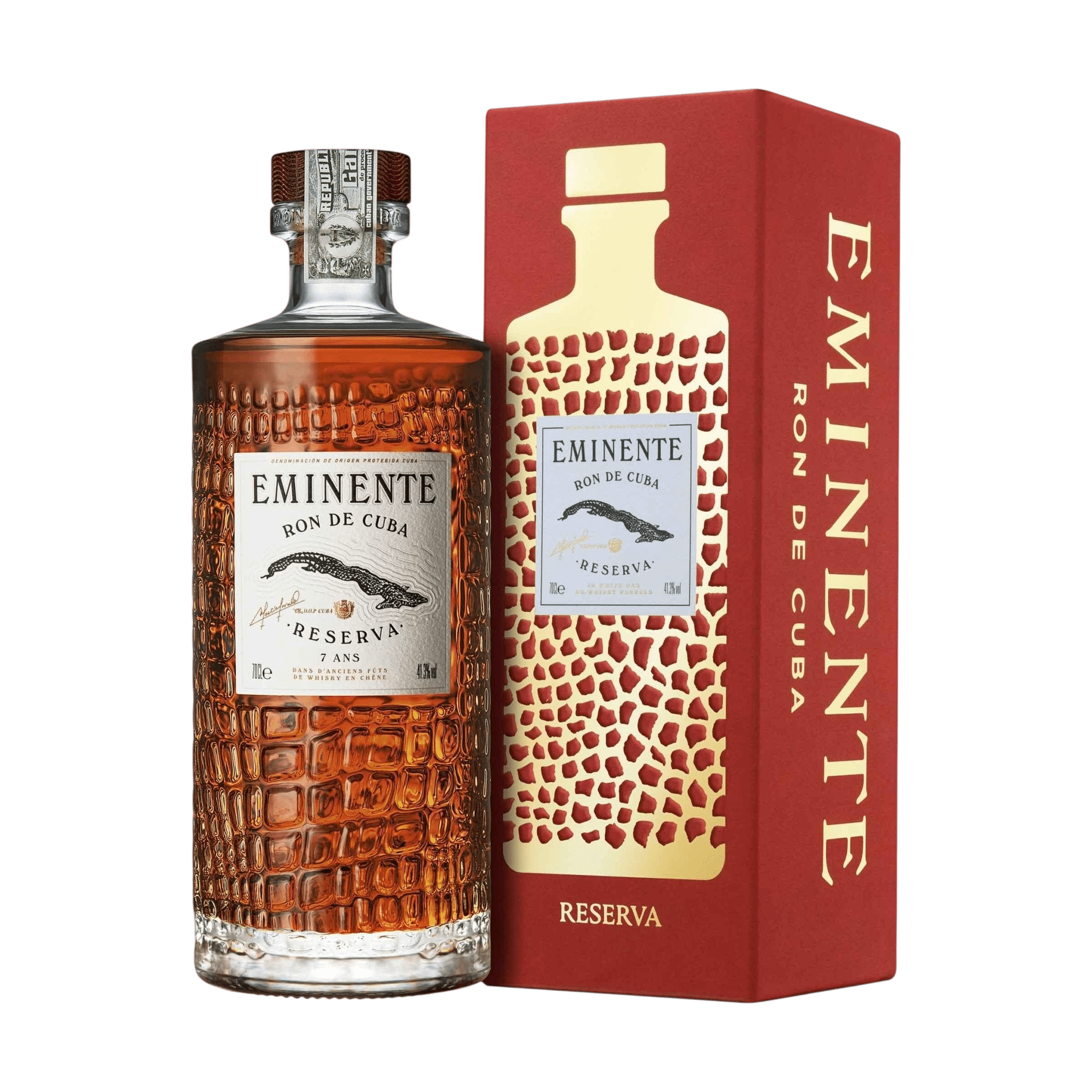 Eminente Eminente Reserva Aged 7 Years Rom 70 cl. 41,3% med gaveæske - PremiumBottles
