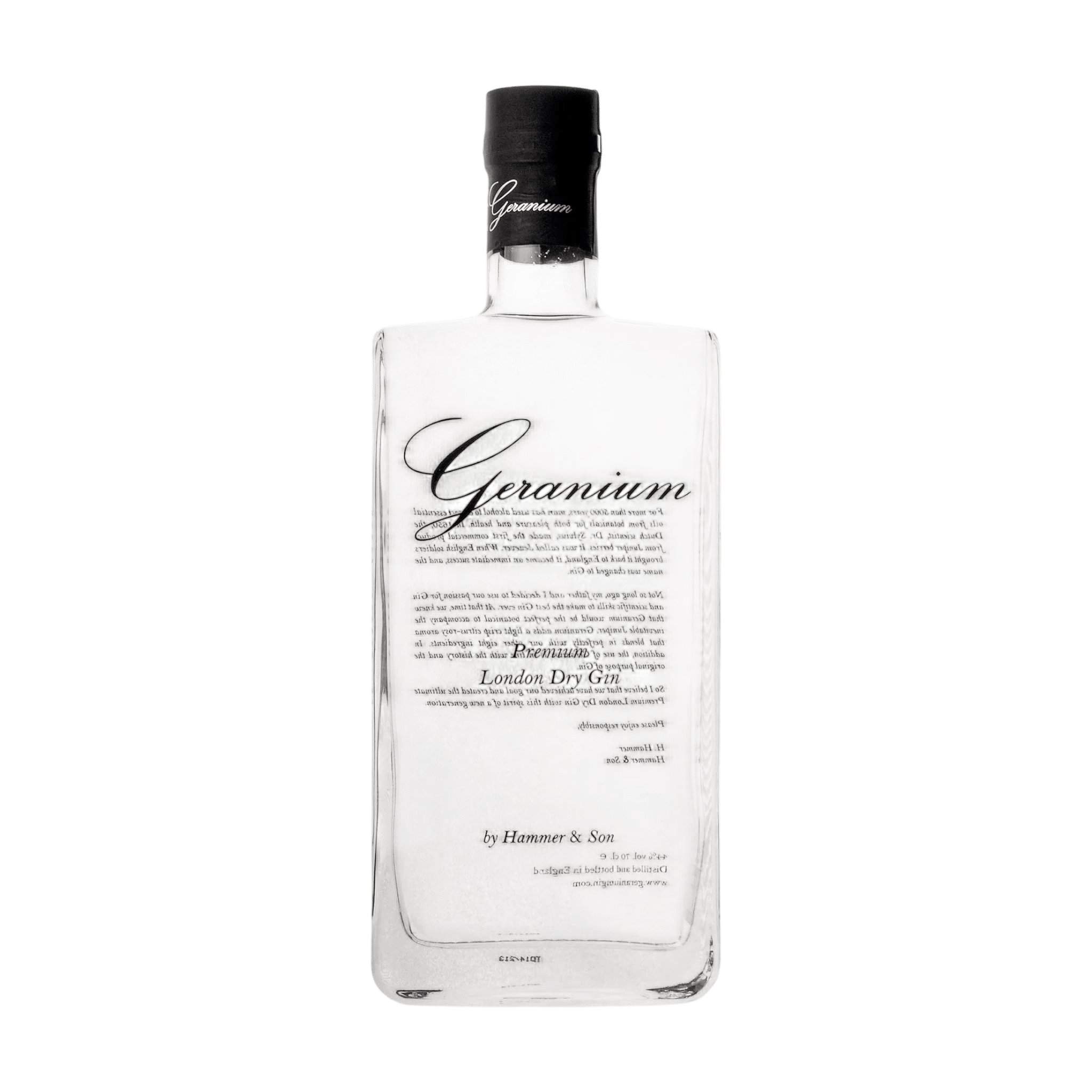 Hammer &amp; Son Hammer &amp; Son Geranium Gin 44% 70 cl. - PremiumBottles