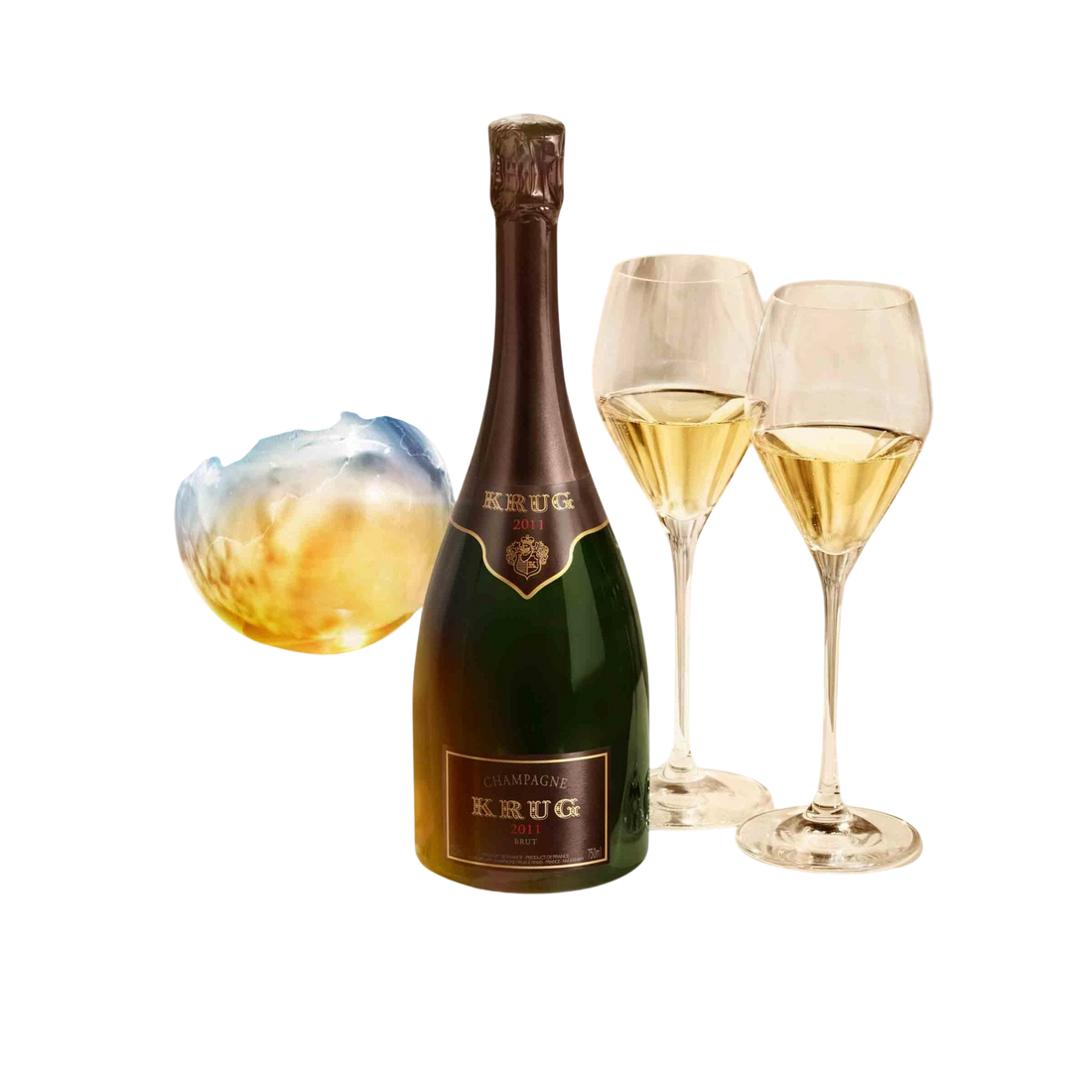 Krug Krug 2011 Blanc Brut 75 cl. inkl. 2 The Joseph, Krug Champagneglas - PremiumBottles