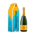 Veuve Clicquot Veuve Clicquot Yellow Label Brut NV 75 cl. Personliggør Blue Arrow Tin kasse - PremiumBottles