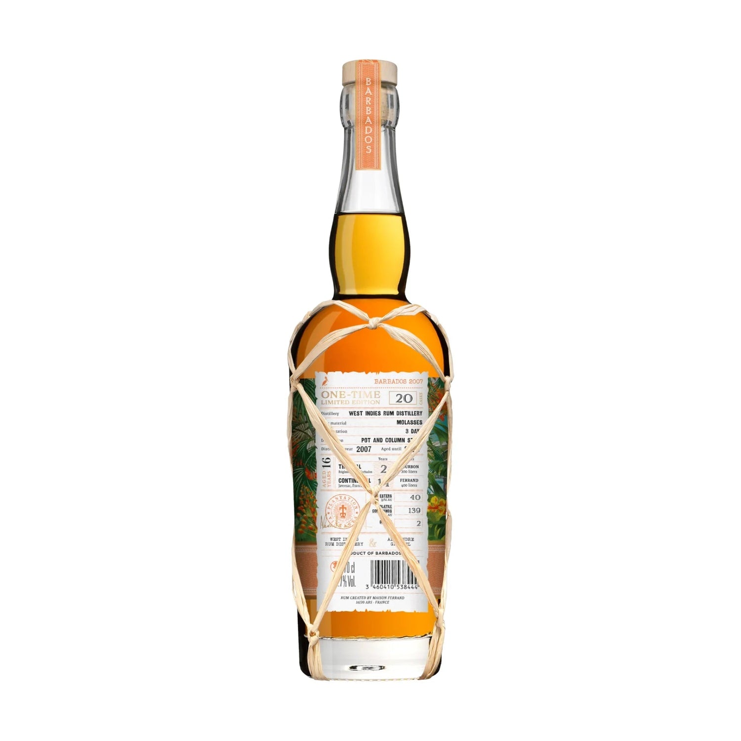 Planteray Plantation Barbados Vintage 2007 Bottled 2023 Rum, 70 cl. 48,7% med gaveæske - PremiumBottles