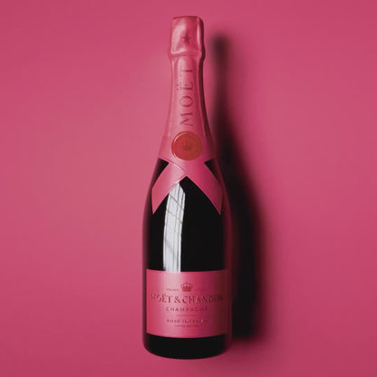 Limited Edition Moët Rosé Imperial Pink 75 cl. med gaveæske