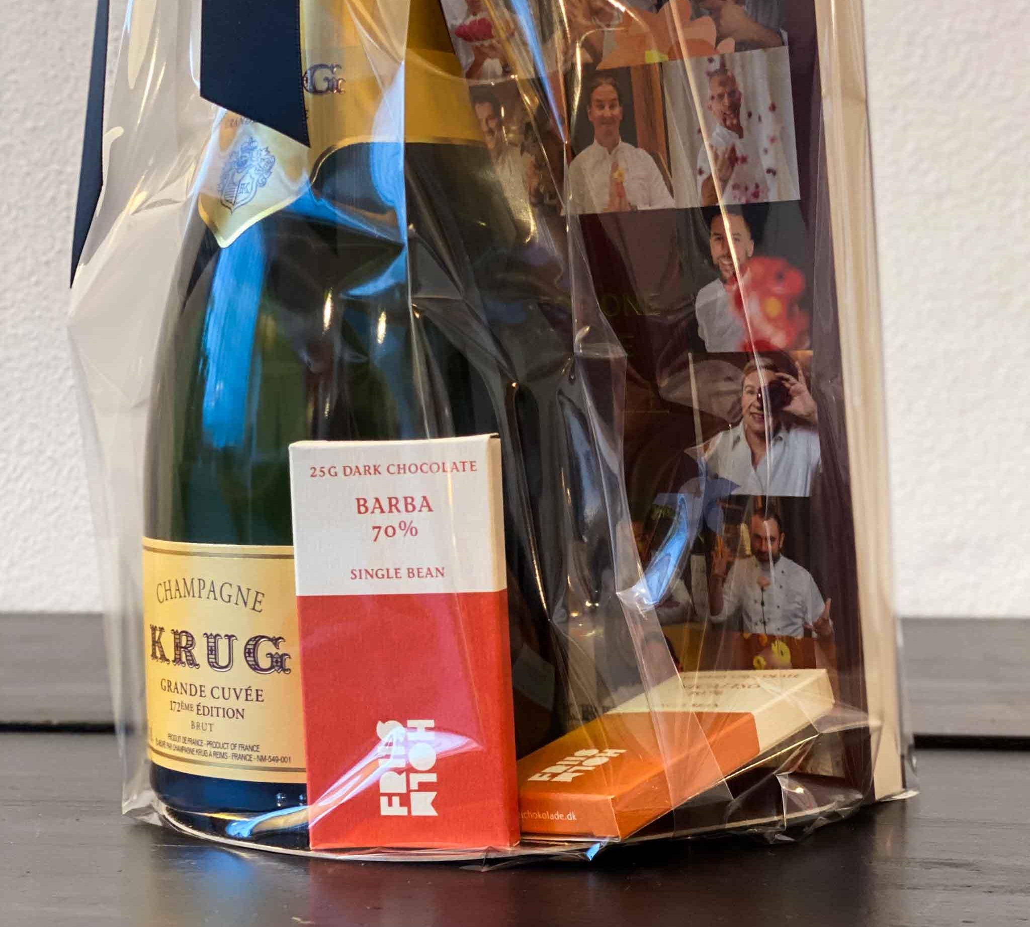 The Art Of Gifting Krug Grande Cuvée 172 Edition gavepose - PremiumBottles