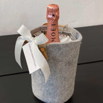 The Art Of Gifting Moët & Chandon Rosé Imperial i Zero Waste uld køler - PremiumBottles