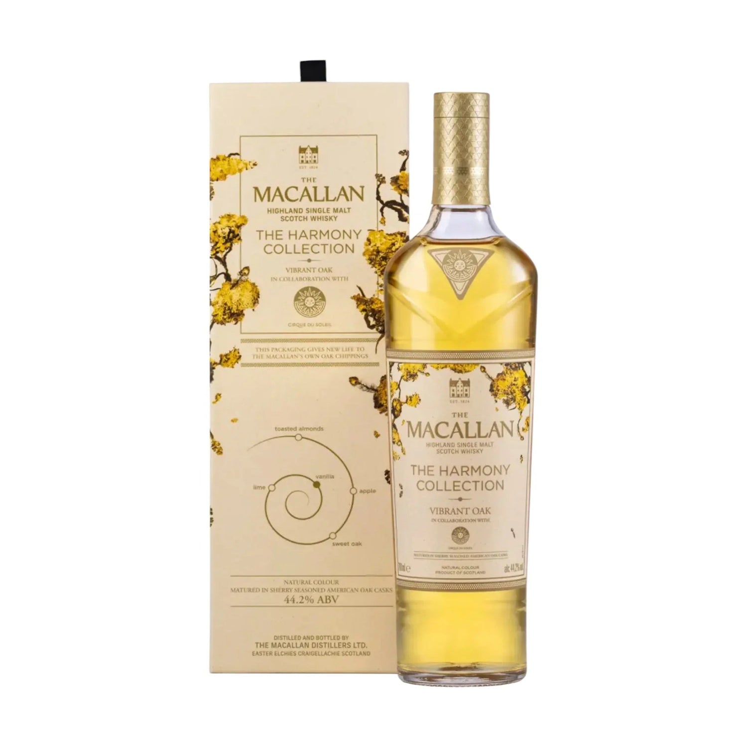 The Macallan The Macallan The Harmony Collection Vibrant Oak 44,2% 70 cl. i gaveæske - PremiumBottles