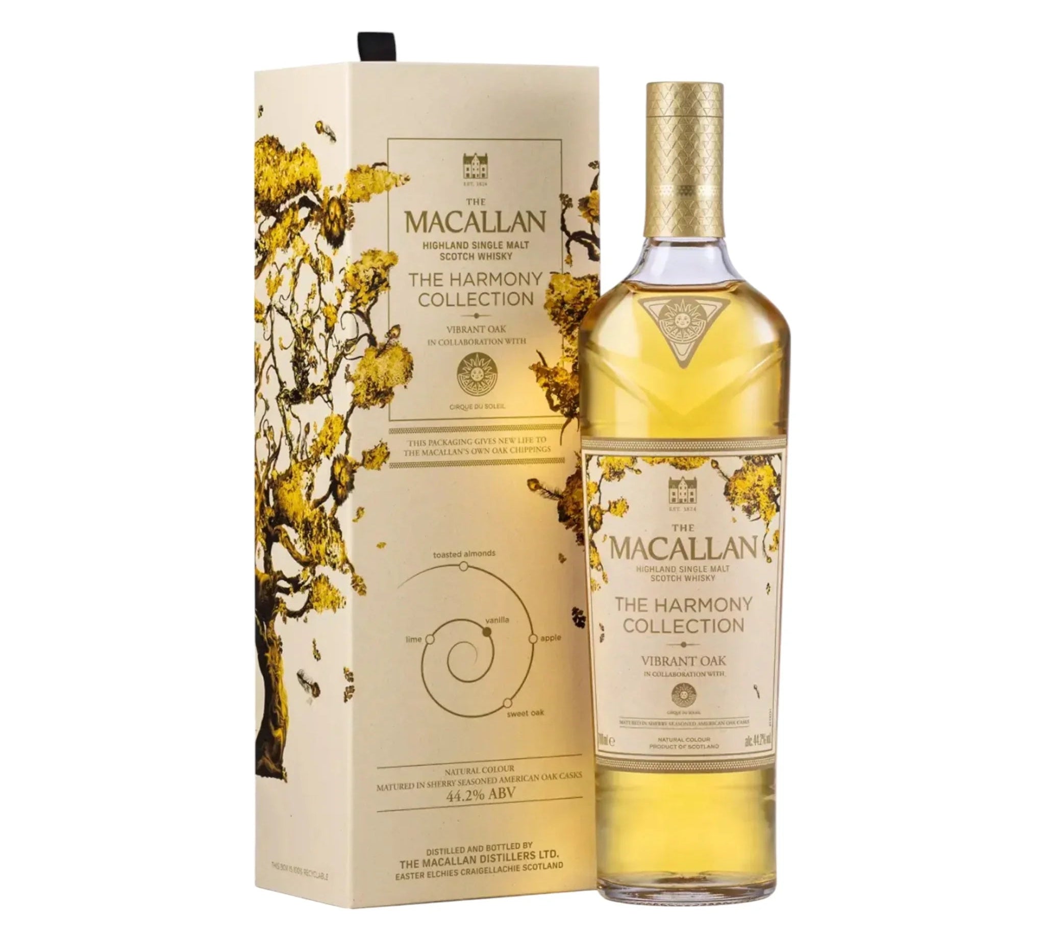 The Macallan The Macallan The Harmony Collection Vibrant Oak 44,2% 70 cl. i gaveæske - PremiumBottles