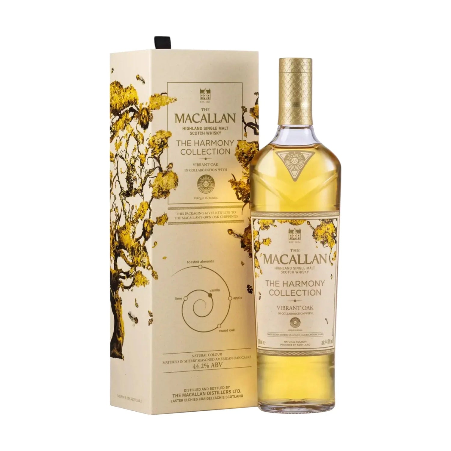 The Macallan The Macallan The Harmony Collection Vibrant Oak 44,2% 70 cl. i gaveæske - PremiumBottles