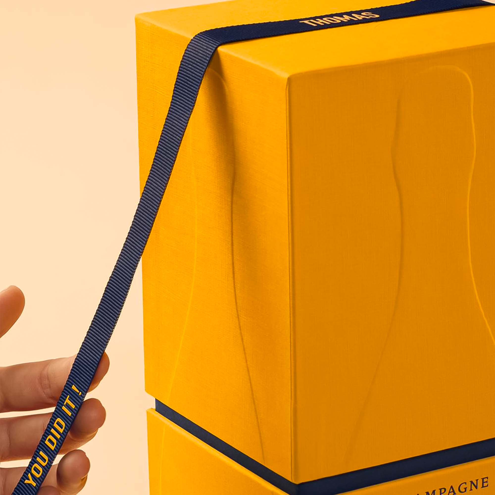 Veuve Clicquot Personliggør Veuve Clicquot La Grande Dame Vintage 2018 75 cl. med gaveæske - PremiumBottles