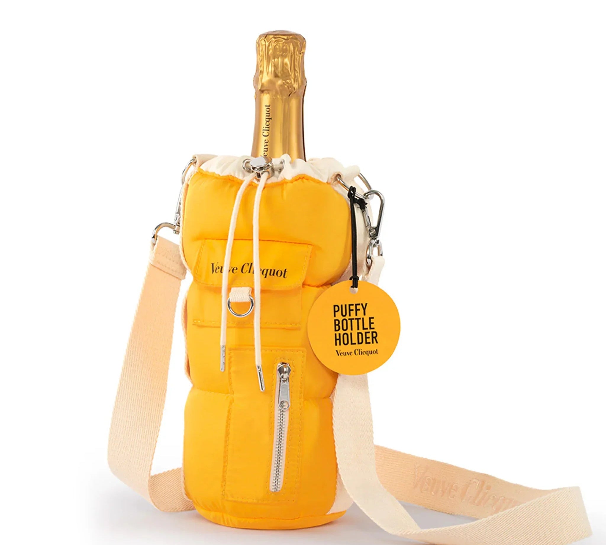 Veuve Clicquot Veuve Clicquot Puffy Bottle Holder Yellow Label Brut NV 75 cl. Limited Edition - PremiumBottles