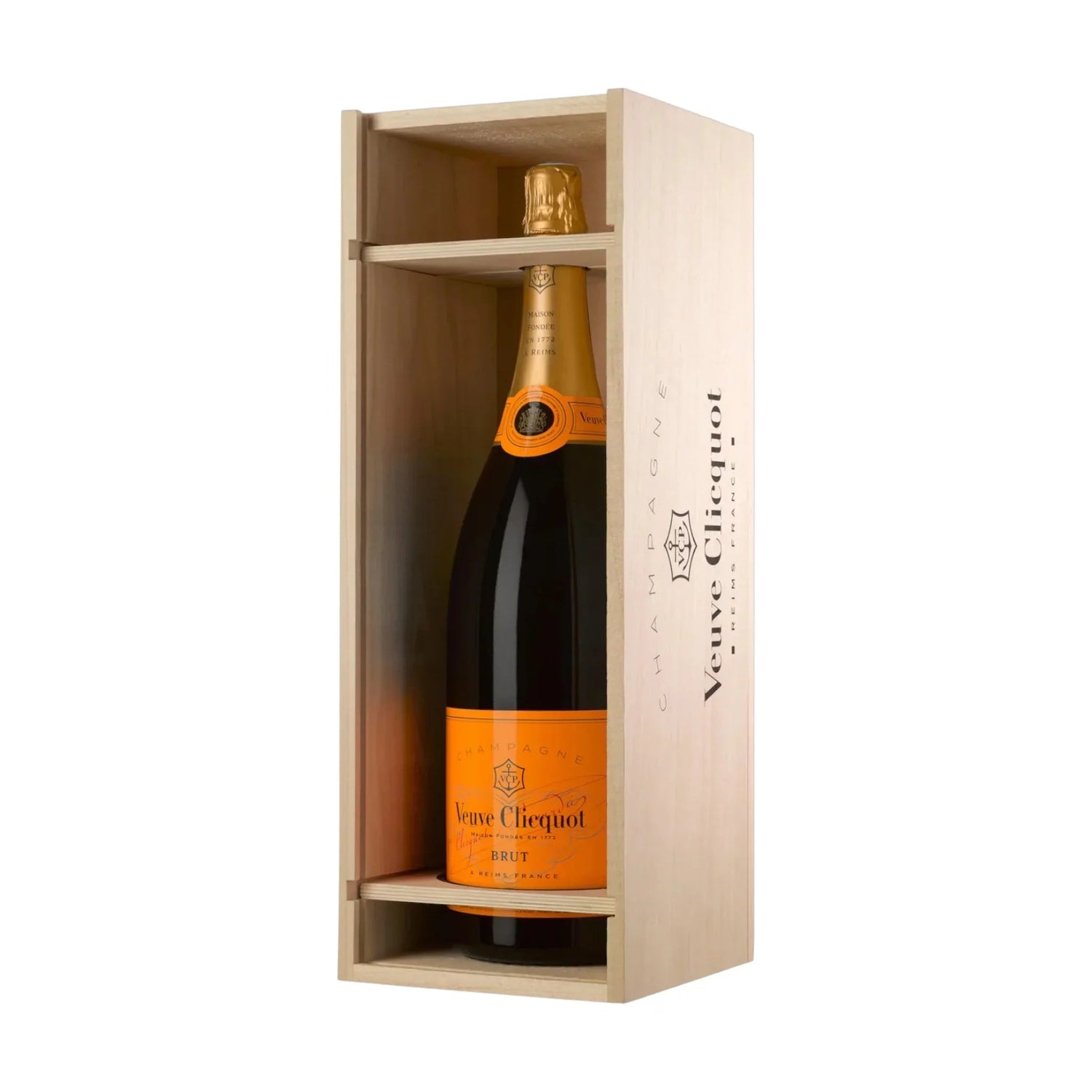 Veuve Clicquot Veuve Clicquot Yellow Label Brut NV 3 Liter med trækasse - PremiumBottles