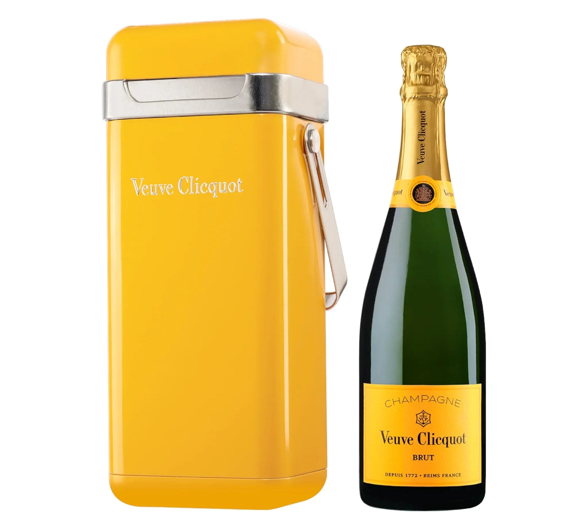 Veuve Clicquot Veuve Clicquot Yellow Label Brut NV 75 cl. Gul Cooler Limited Edition - PremiumBottles