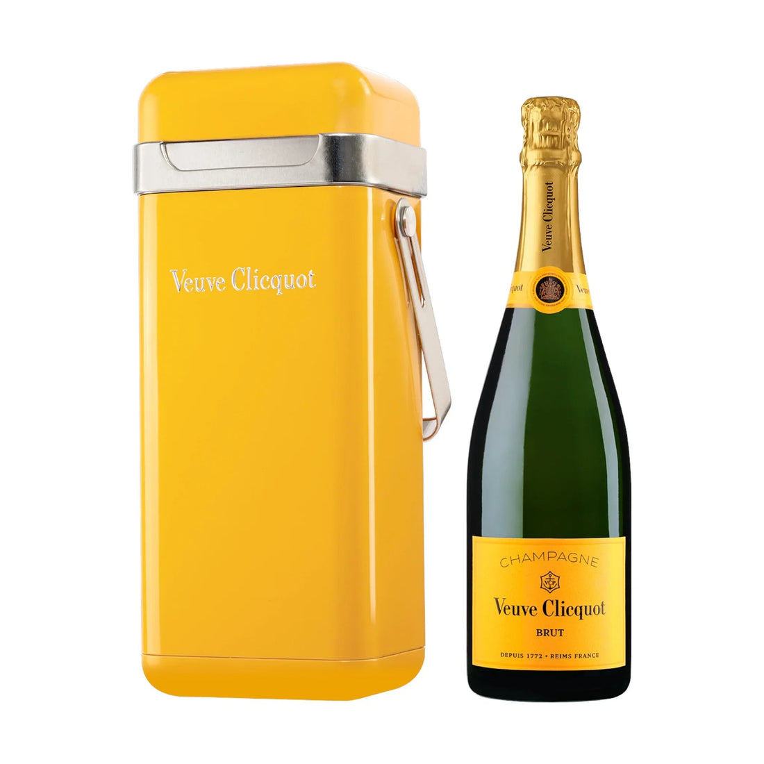 Veuve Clicquot Veuve Clicquot Yellow Label Brut NV 75 cl. Gul Cooler Limited Edition - PremiumBottles