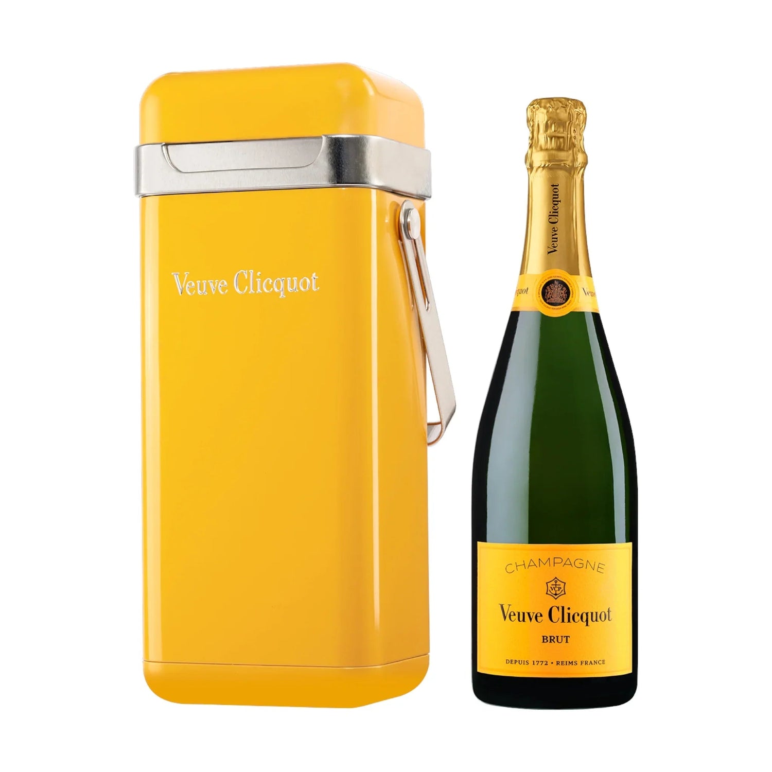 Veuve Clicquot Veuve Clicquot Yellow Label Brut NV 75 cl. Gul Cooler Limited Edition - PremiumBottles
