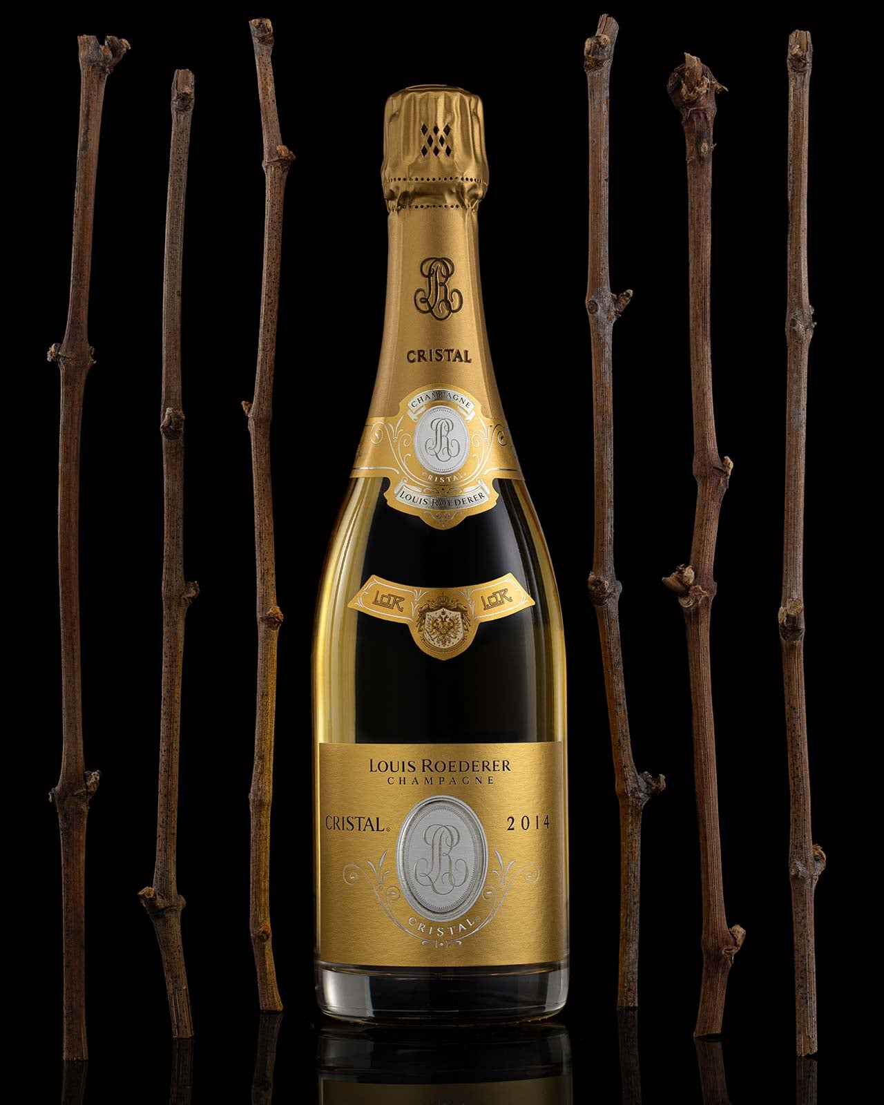 Louis Roederer Cristal Vintage 2014 75 cl. 12% med gaveæske - PremiumBottles